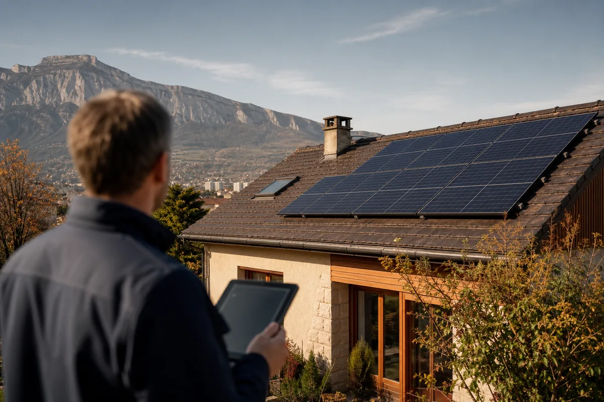 Bien dimensionner sa puissance solaire à Grenoble : la méthode complète
