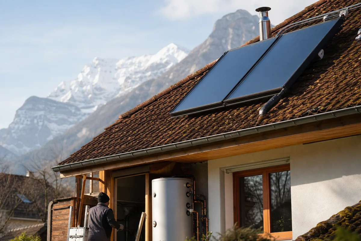 Prime solaire thermique à Grenoble : jusqu'à 2 000 € de la Métropole