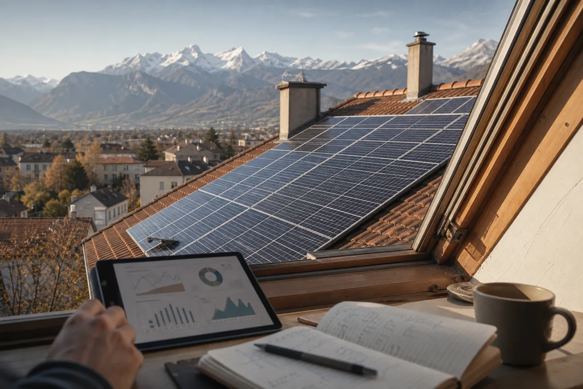 Rentabilité des panneaux solaires à Grenoble : le calcul honnête 2026