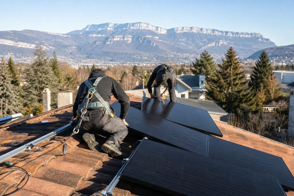Installation de panneaux photovoltaïques à Grenoble
